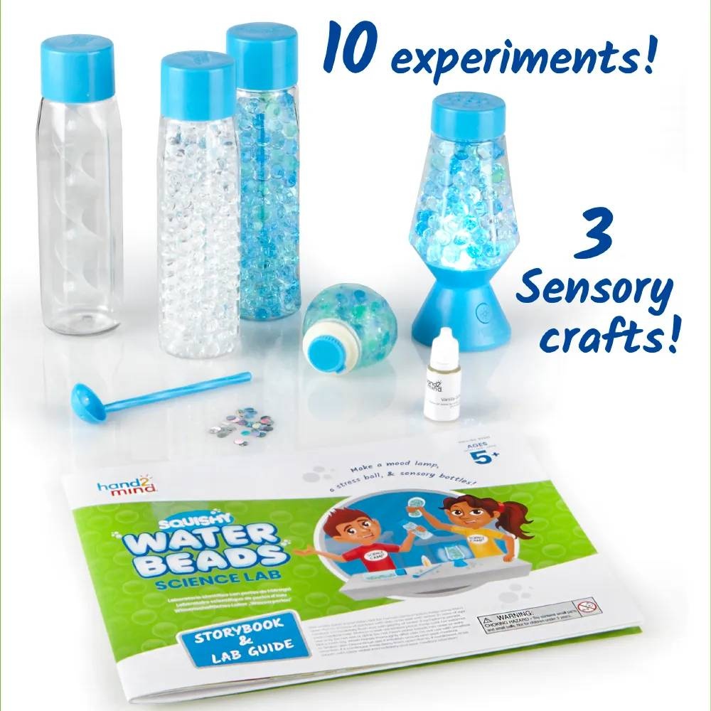 Hand2Mind - Squishy Water Beads Science Lab - STEM Sensory Activity Kit - Image 2