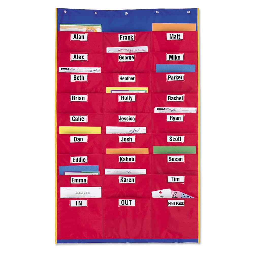 Learning Resources - Organisation Station® Pocket Chart: Classroom Homework Organiser - Image 4