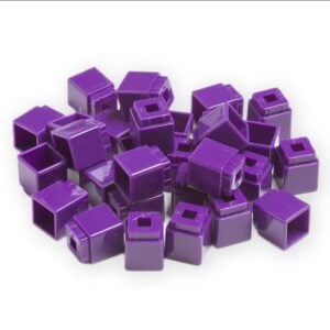 Greenbean - Unifix Cubes 50pcs Purple Polybag