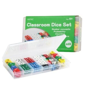 EDX Education - Dice - Classroom Set - 56pcs Container
