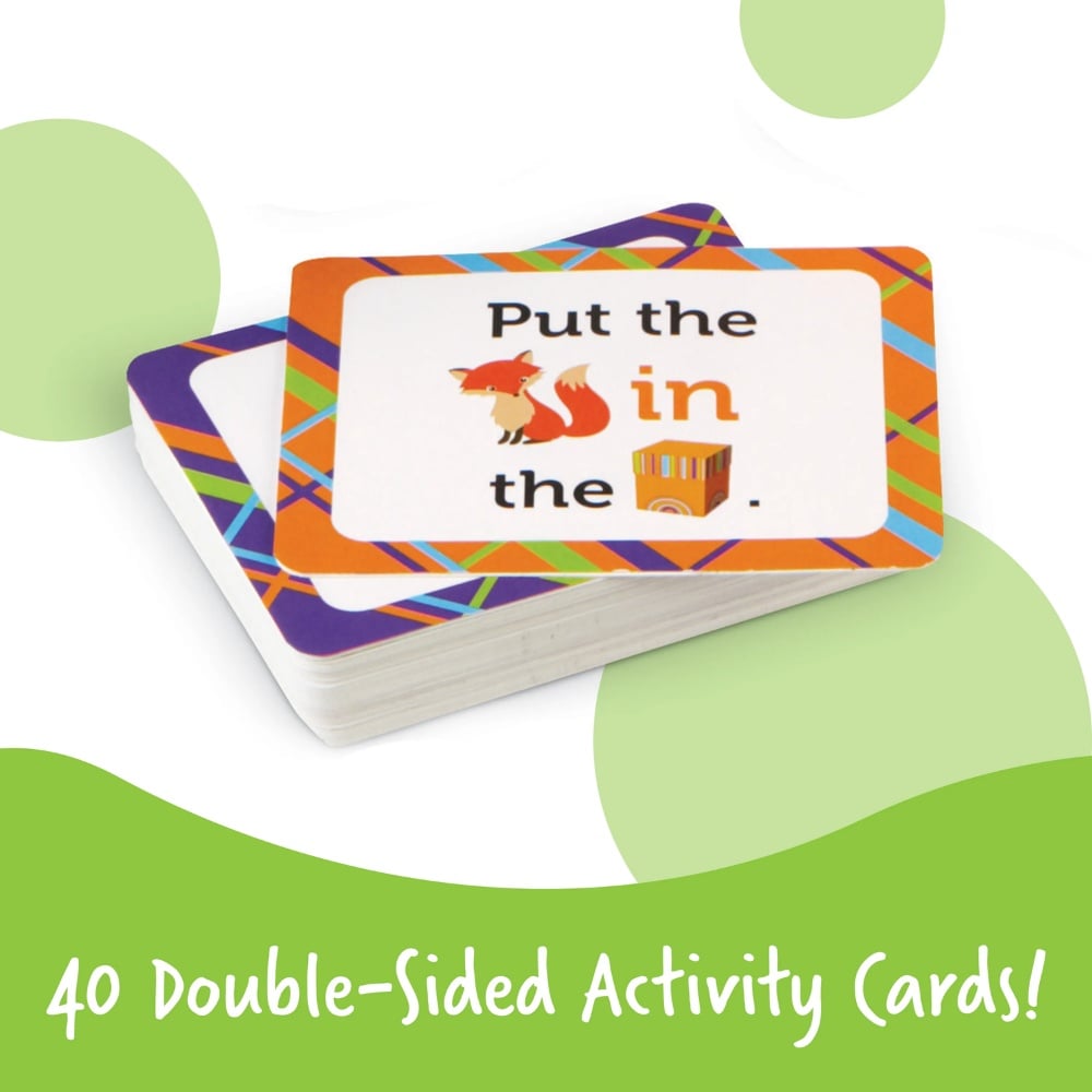 Learning Resources - Fox in the Box Positional Words Activity Set - Image 3