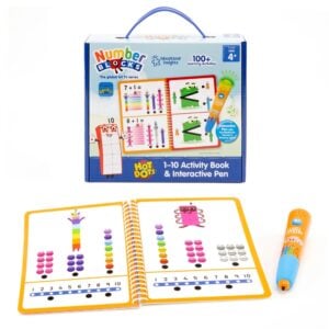 Educational Insights - Hot Dots® Interactive Self-Checking Activity for Kids: Numberblocks® 1-10