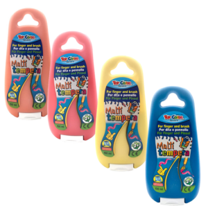 Toy Color - Superwashable Tempera Paint Pack: 4 x 150ml Squeezy Bottles
