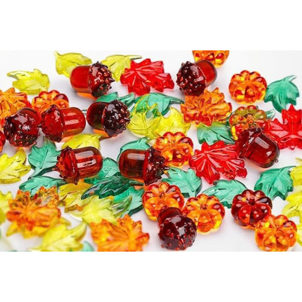Greenbean - Transparent Leaves Counters - Sensory Learning Toys - 120pcs - Image 4