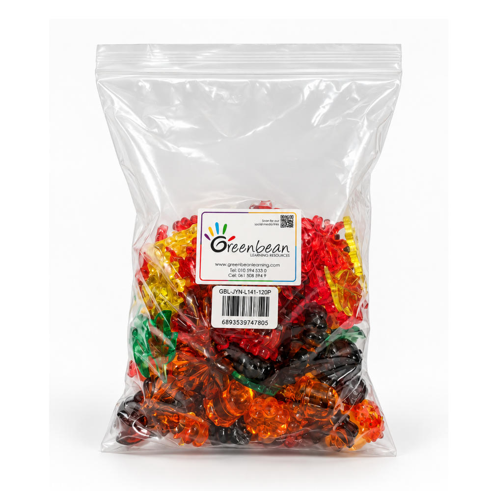 Greenbean - Transparent Leaves Counters - Sensory Learning Toys - 120pcs - Image 6