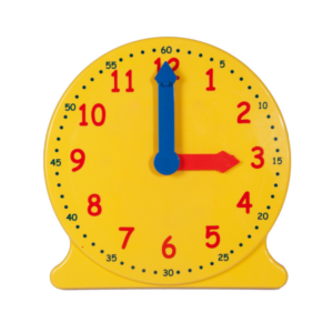 Greenbean - Demo Clock 12-Hour 30cm - Time Teaching Aid for Classroom